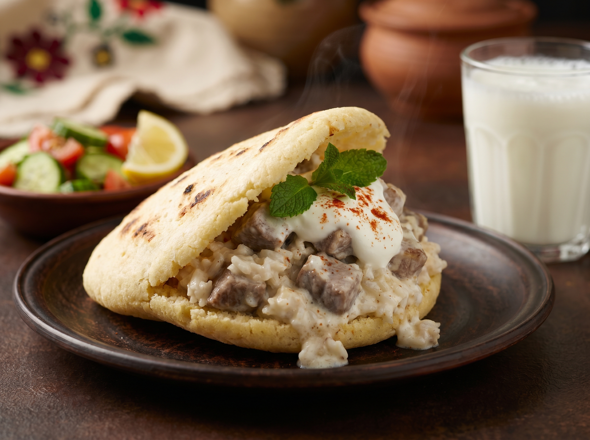 Arepa de Tavë Kosi (Cordero al Yogur al Estilo Albanés)