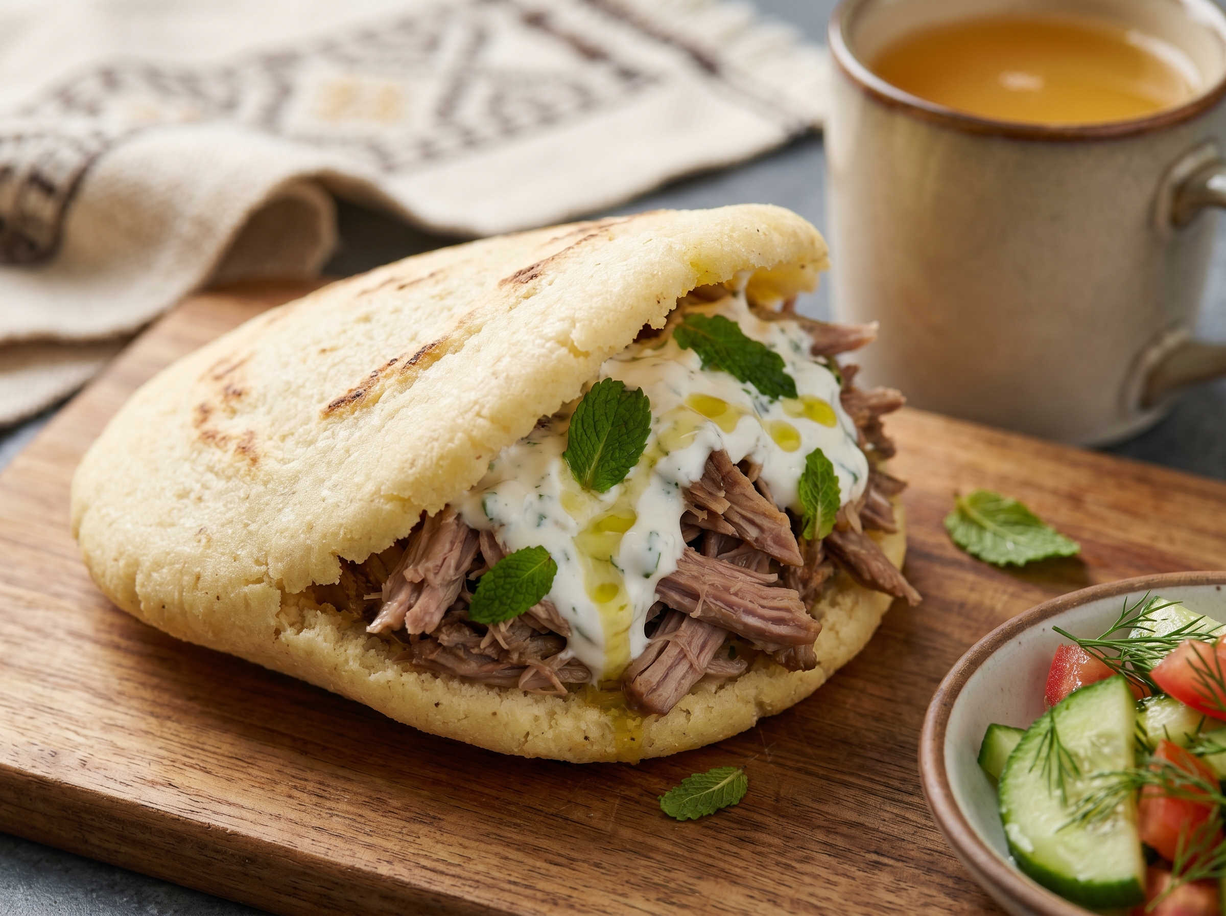 Arepa de Cordero al Estilo Pukë (Tavë Kosi Albanesa)