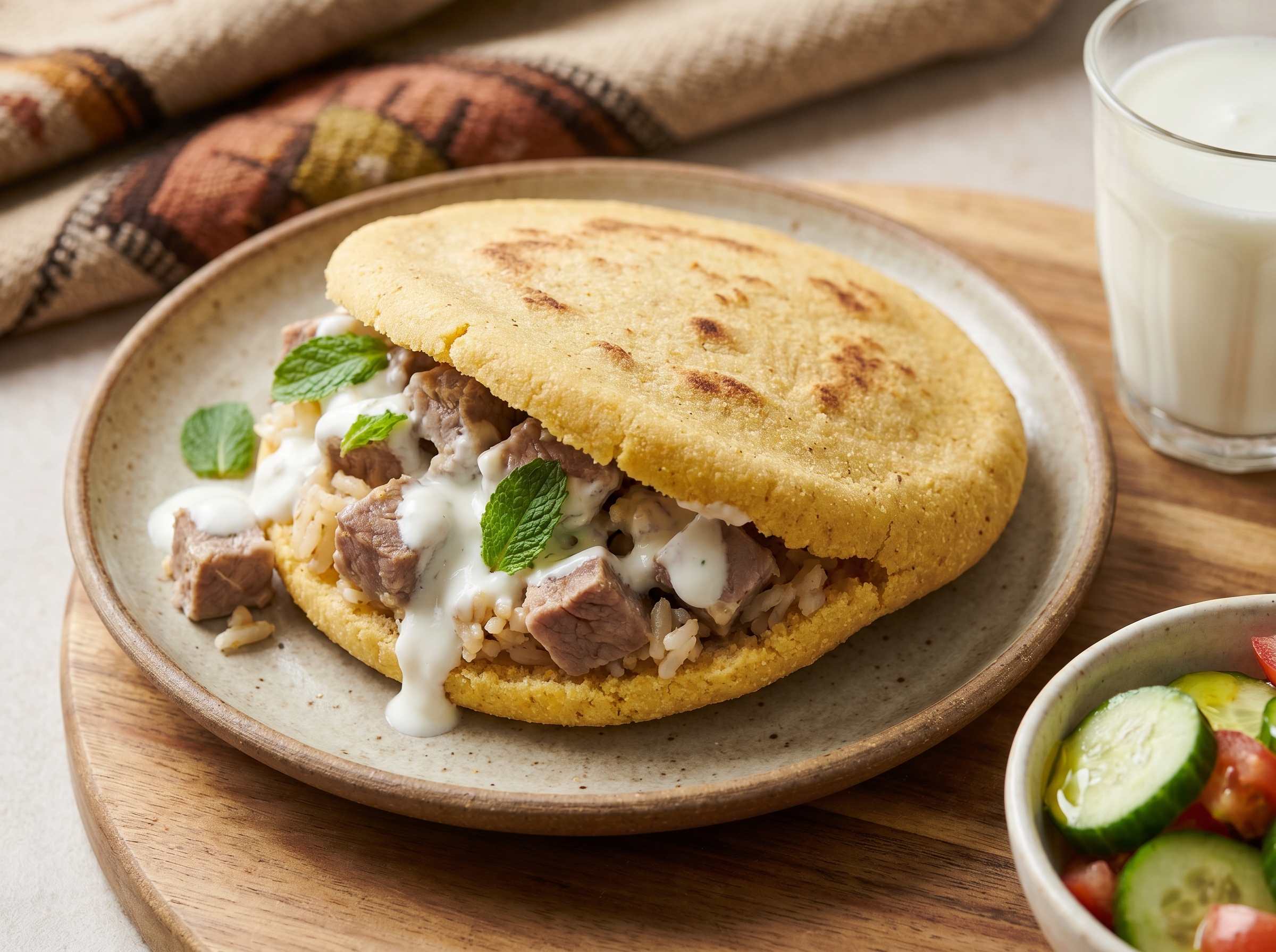Arepa de Tavë Kosi (Cordero y Yogur al Estilo Albanés)