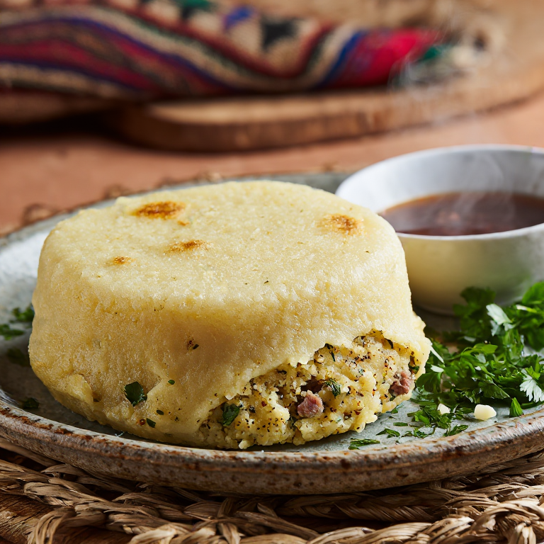 Arepa Andorrana de Escudella