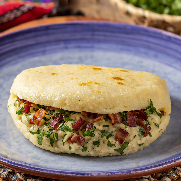 Arepa de Trinxat a la Massana
