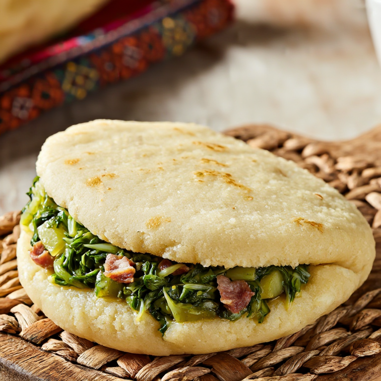 Arepa de Trinxat: La Fusión de los Pirineos en una Arepa