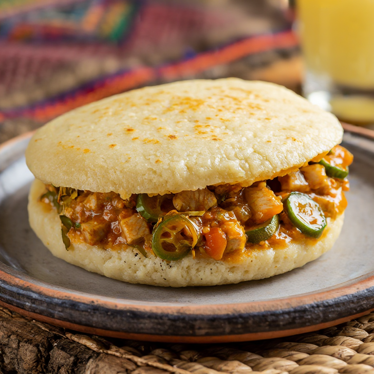 Arepa de Calulu de Peixe: Fusión Angola-Venezuela