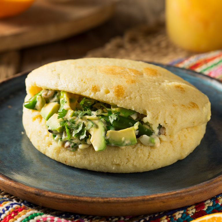 Arepa de Saltfish Antiguana