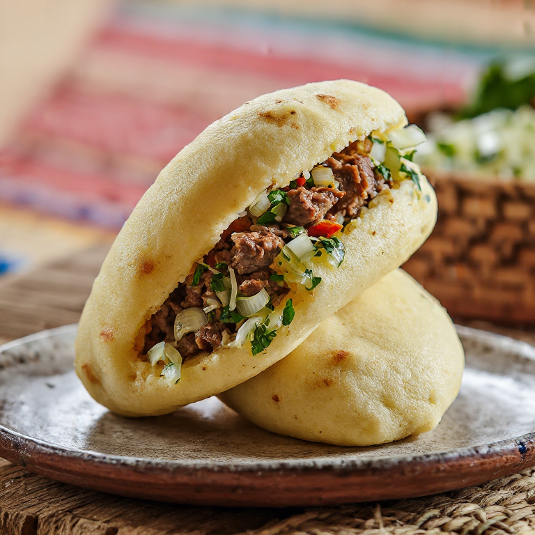 Arepas Rellenas a la Argentina: Sabor de Empanada Clásica