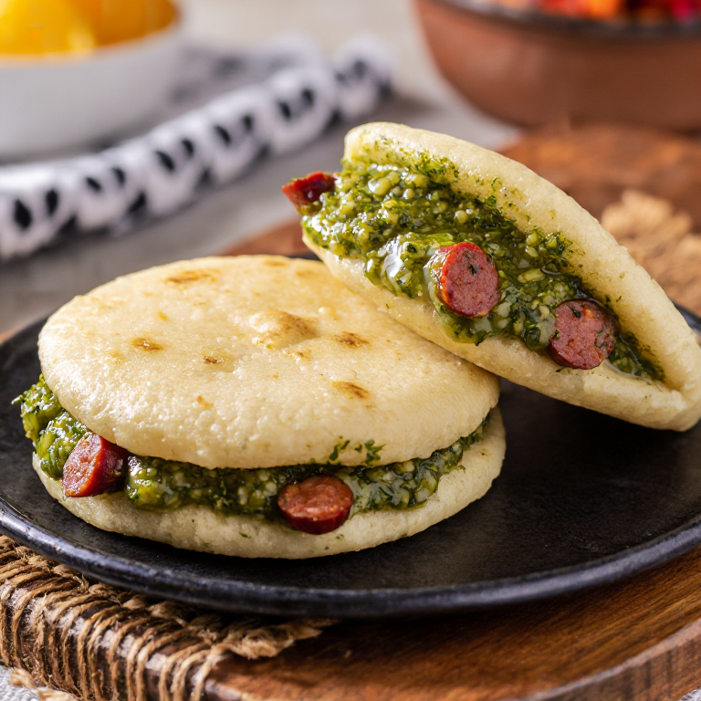 Arepa Choripán