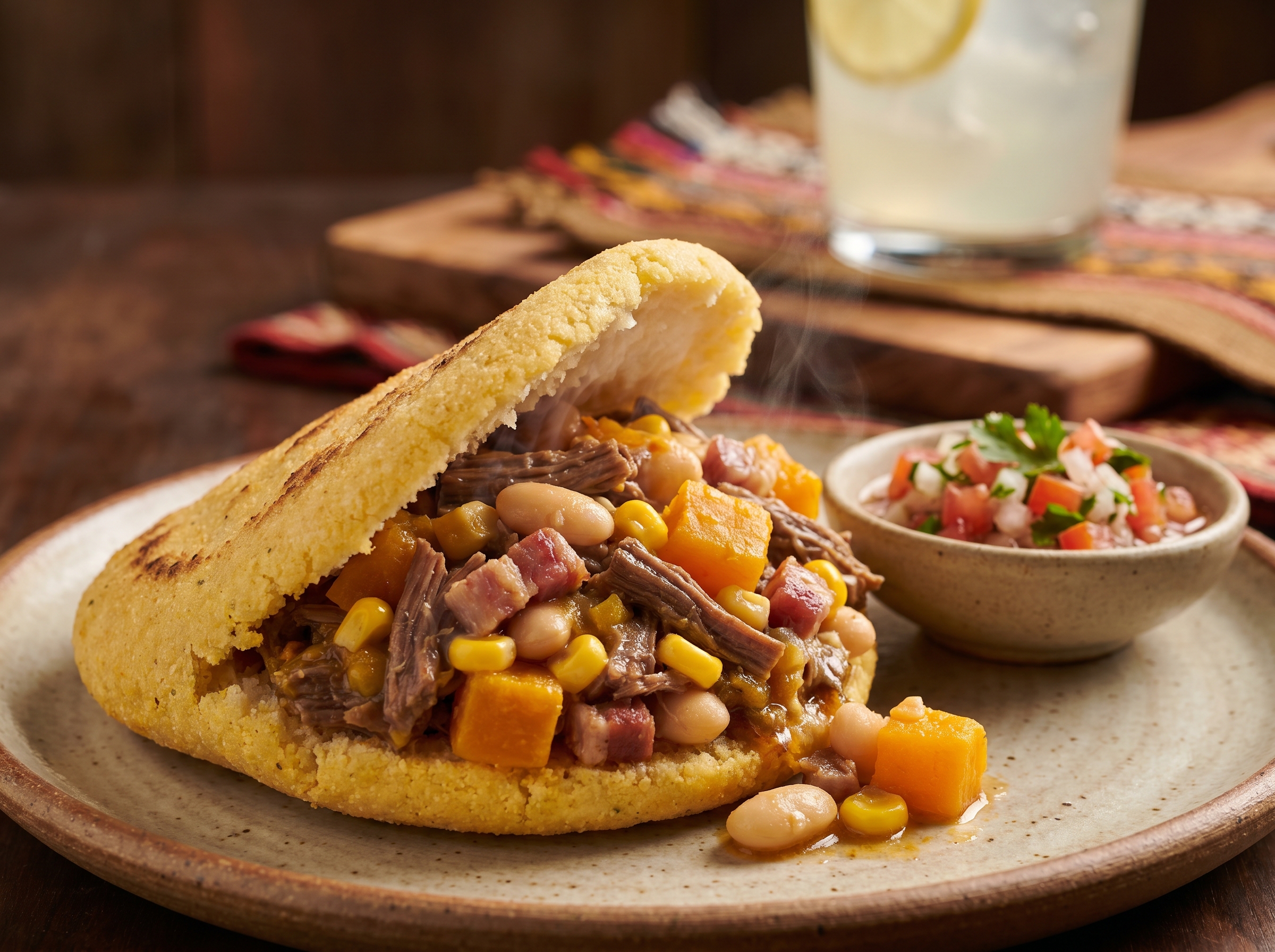 Arepa de Locro Estilo Chepes