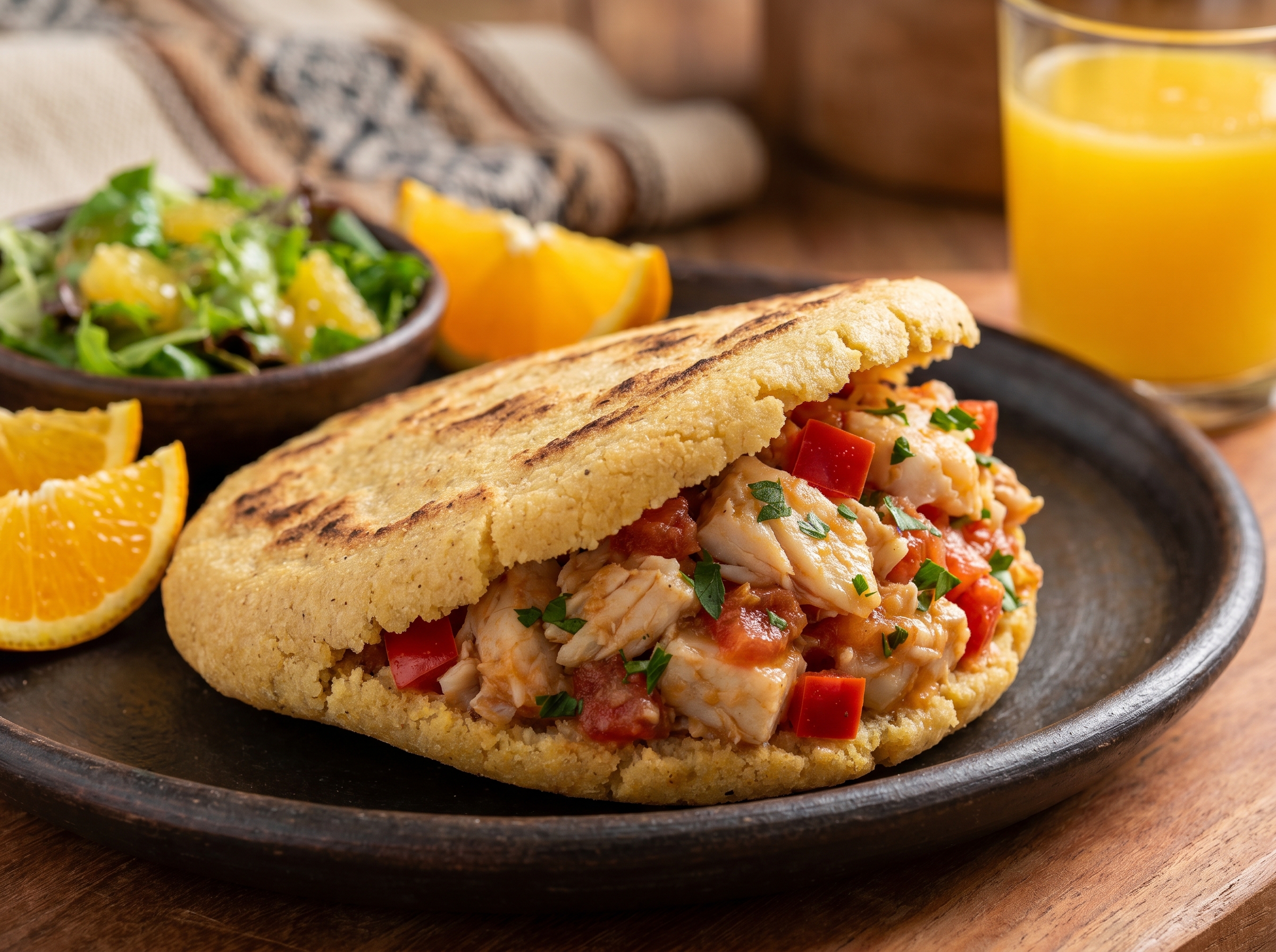 Arepa de Chupín de Pescado Concordiense