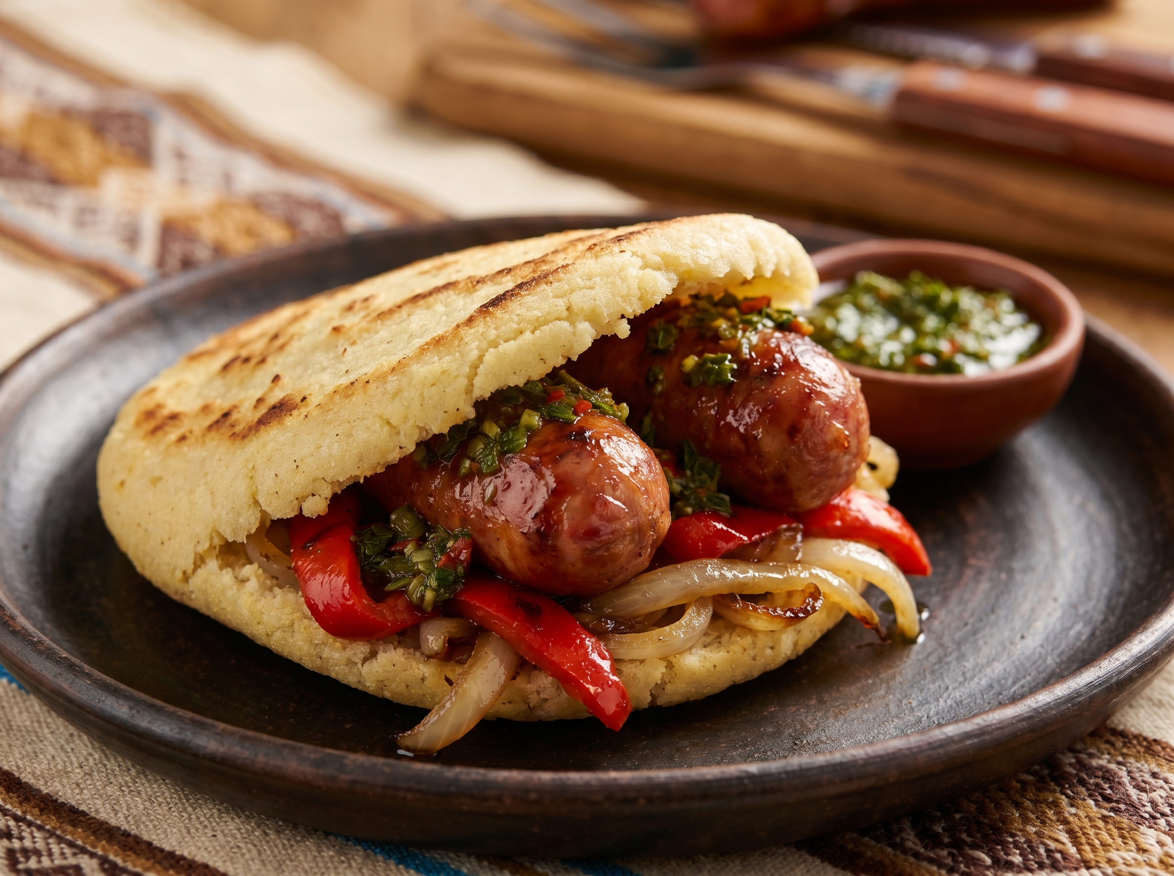 Arepa Choripán Argentina: La Fusión Perfecta de Dos Mundos