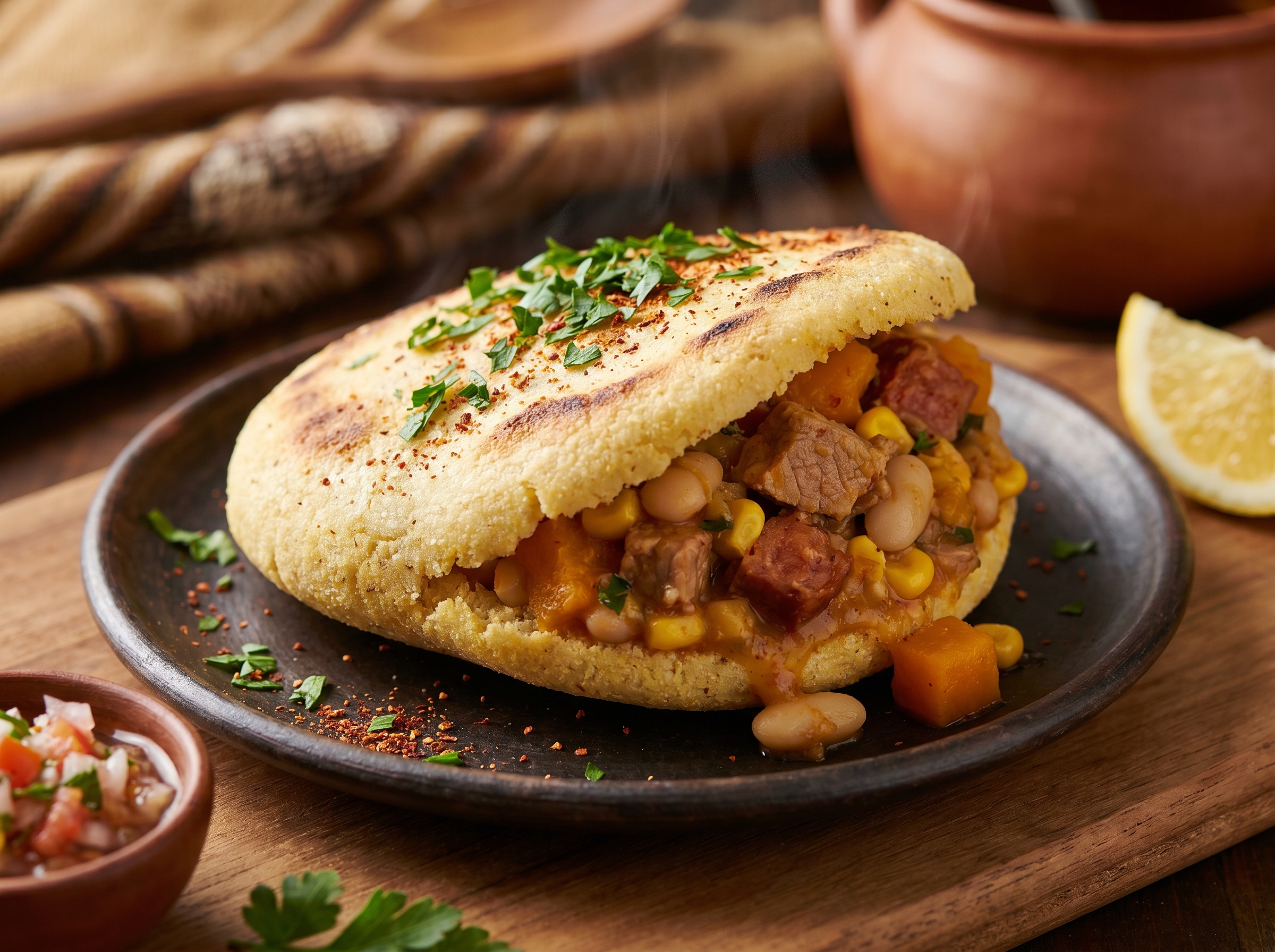 Arepa de Locro Salteño