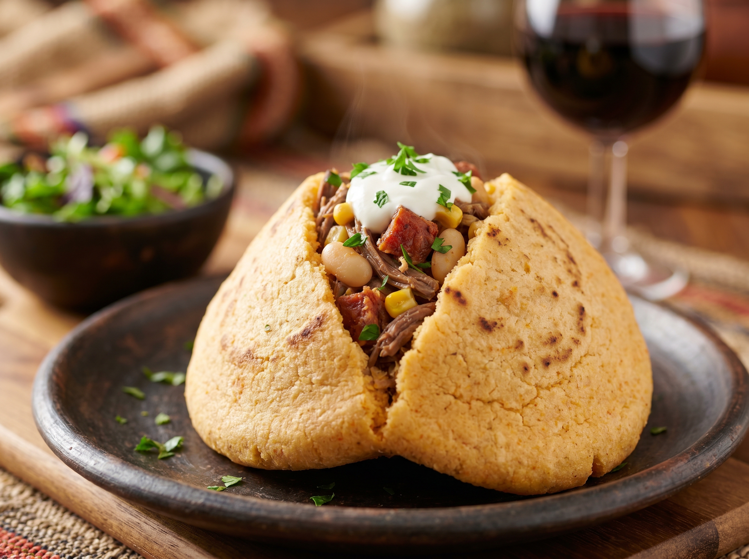Arepa de Locro Pampeano