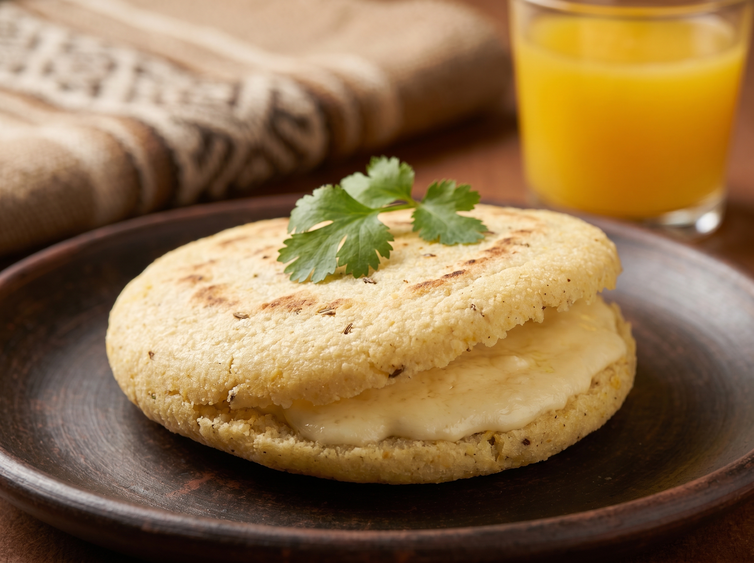 Arepa de Chipa (Fusión Argentina)