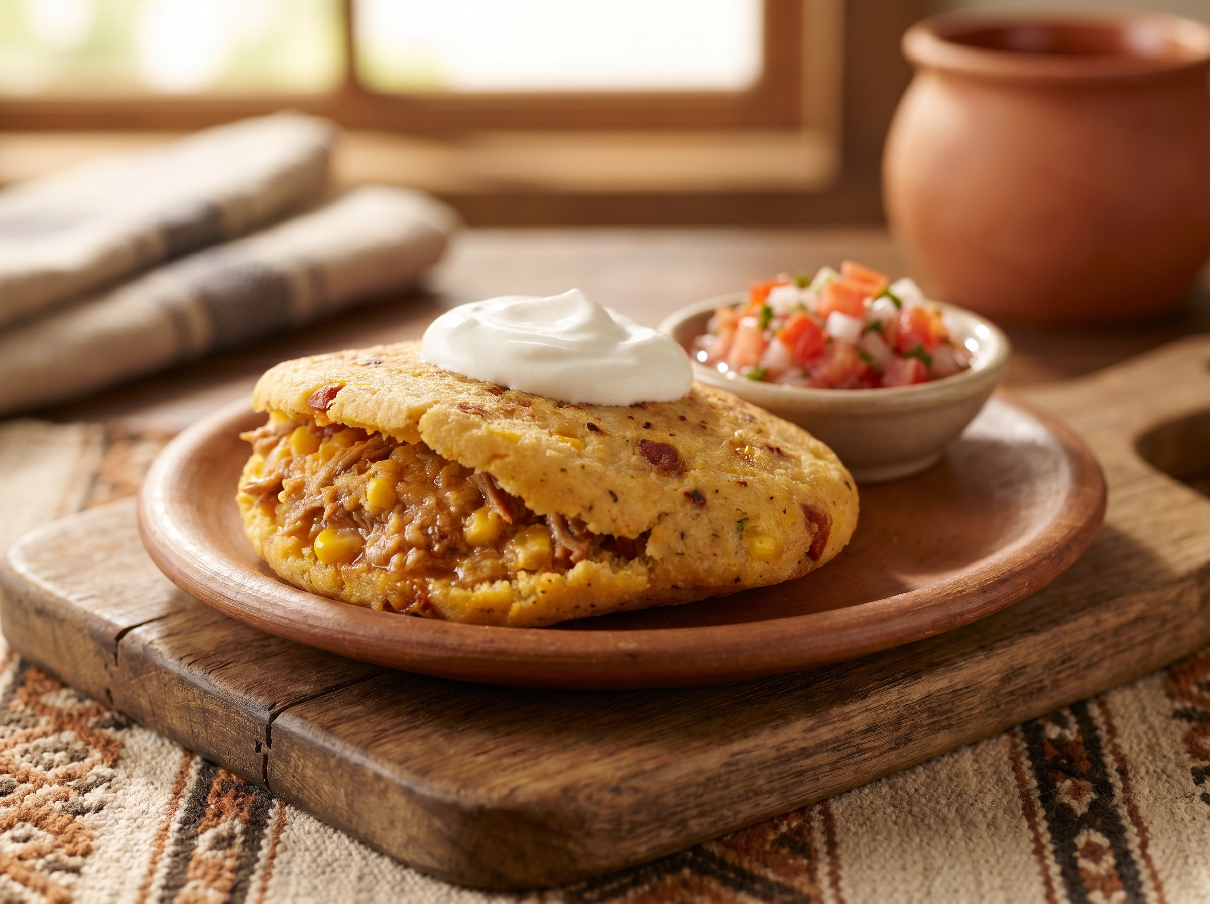 Arepa de Locro Cordobés
