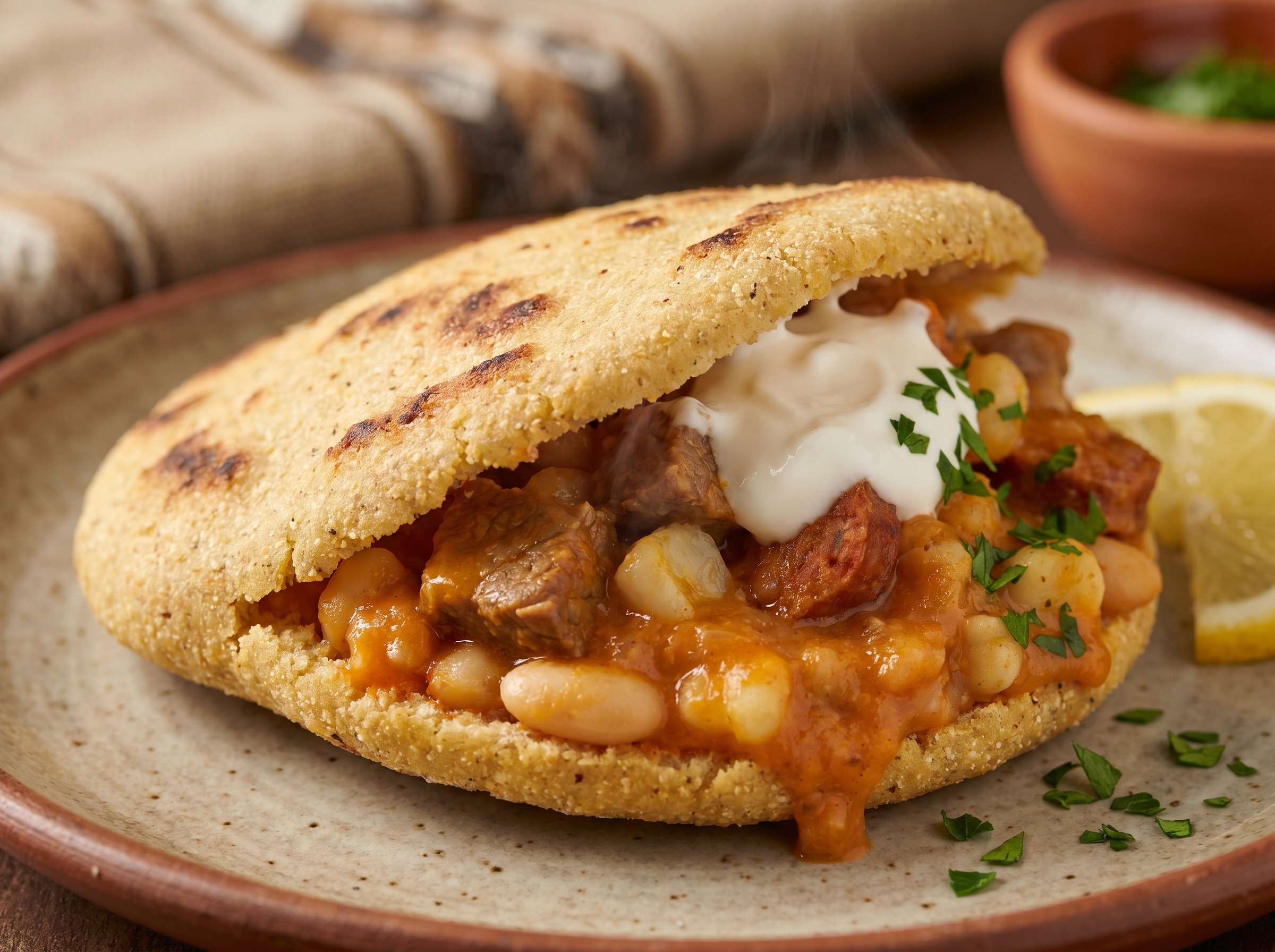 Arepa de Locro Riojano