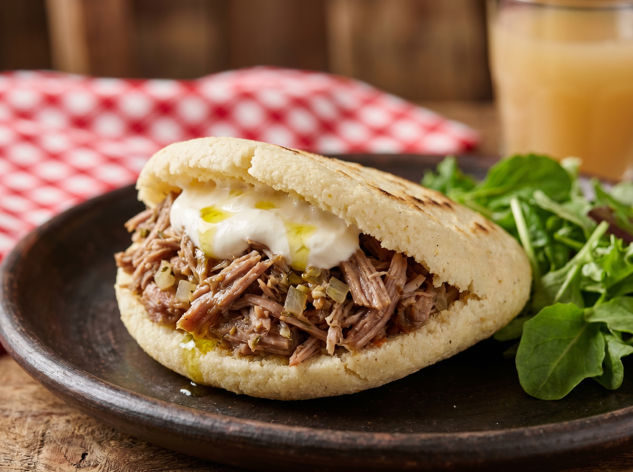 Arepa de Cordero Patagónica