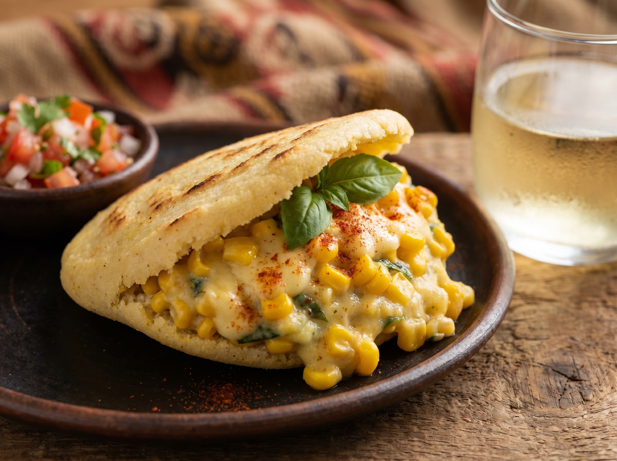 Arepa de Humita: Un Abrazo de Maíz y Queso desde las Sierras de Córdoba