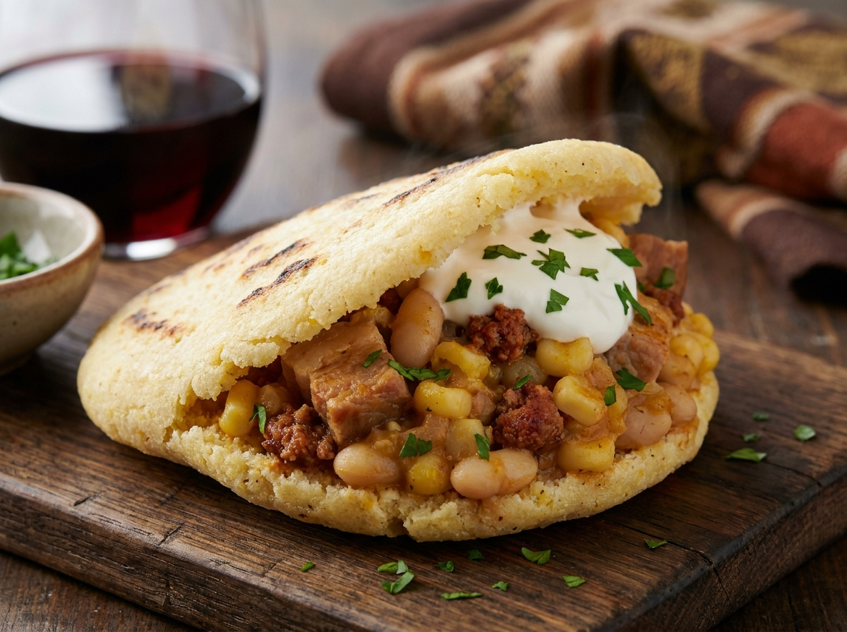 Arepa de Locro al Estilo Monte Quemado