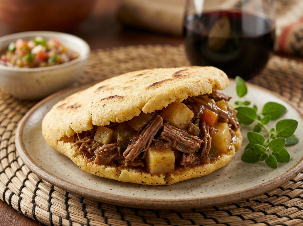 Arepa de Curanto Patagónico