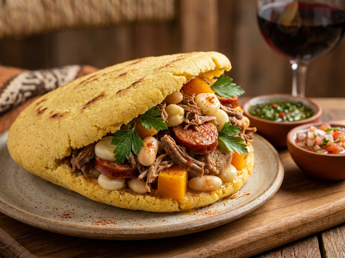 Arepa de Locro Cordobés