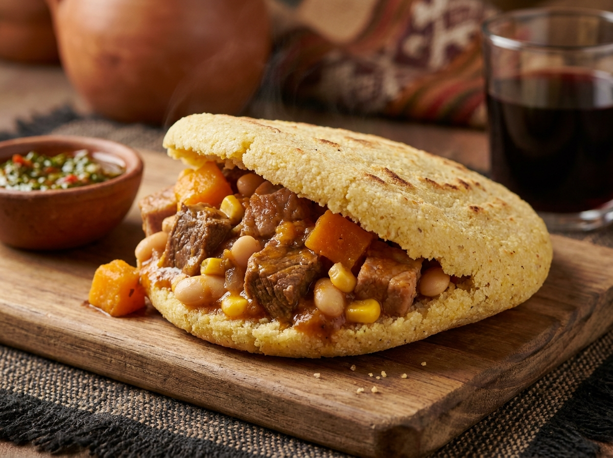 Arepa de Locro Cordobés