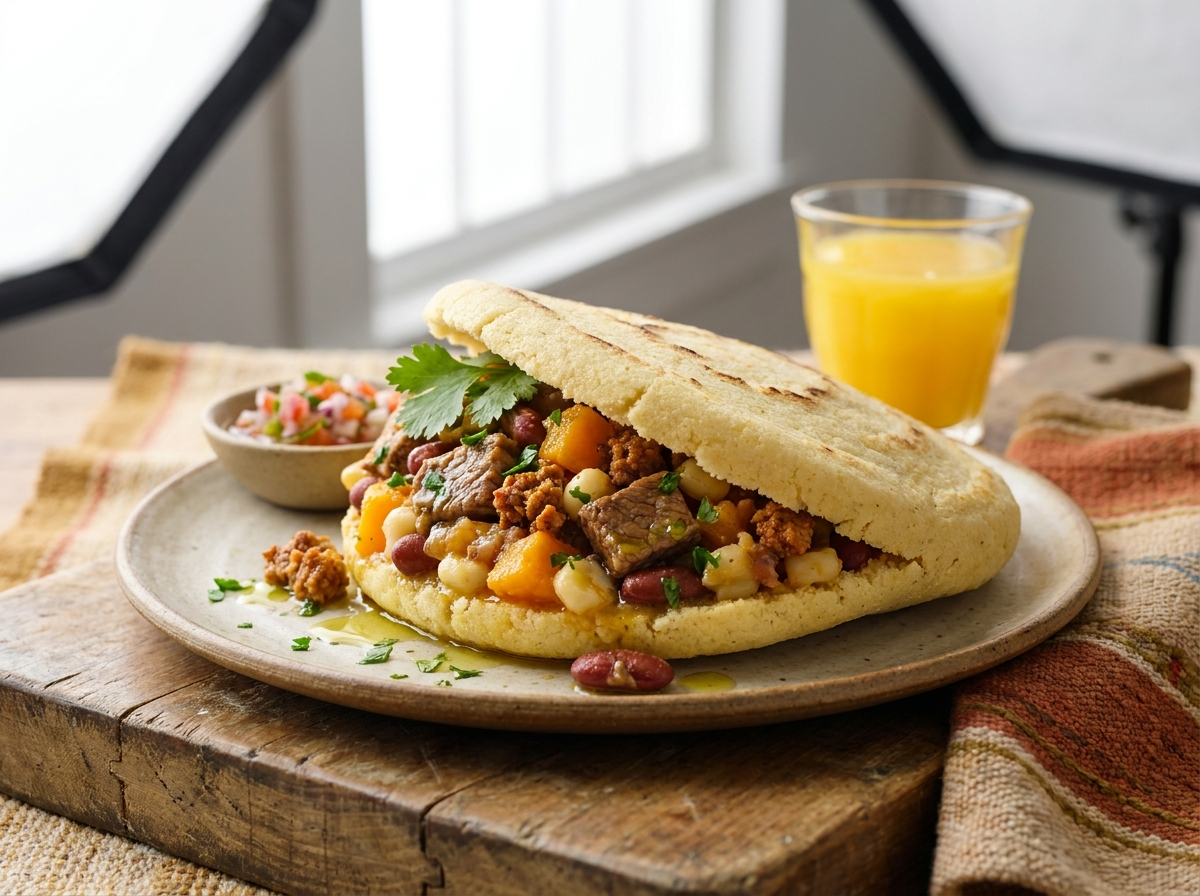 Arepa de Locro: la fusión argentina que conquista