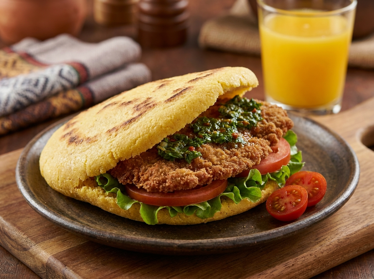 Arepa Milanesa: La Fusión Talaense