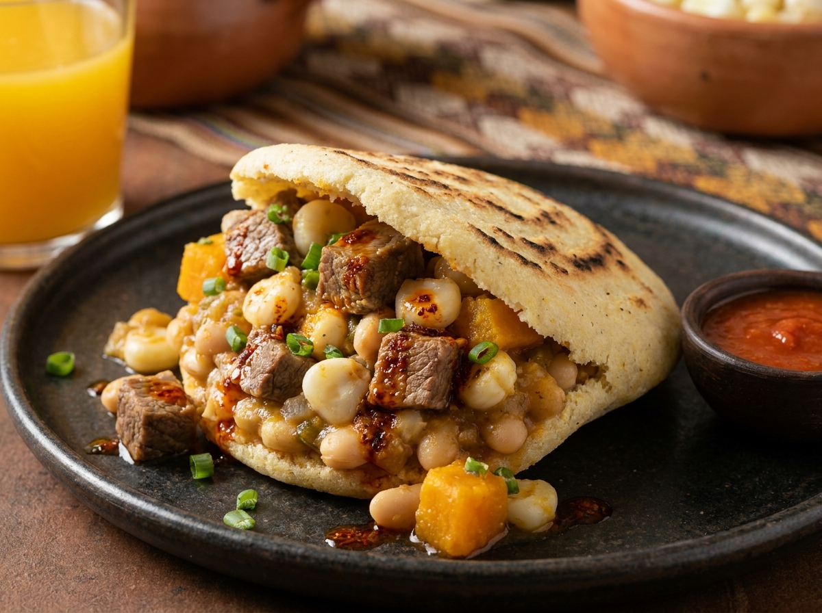 Arepa de Locro Andino