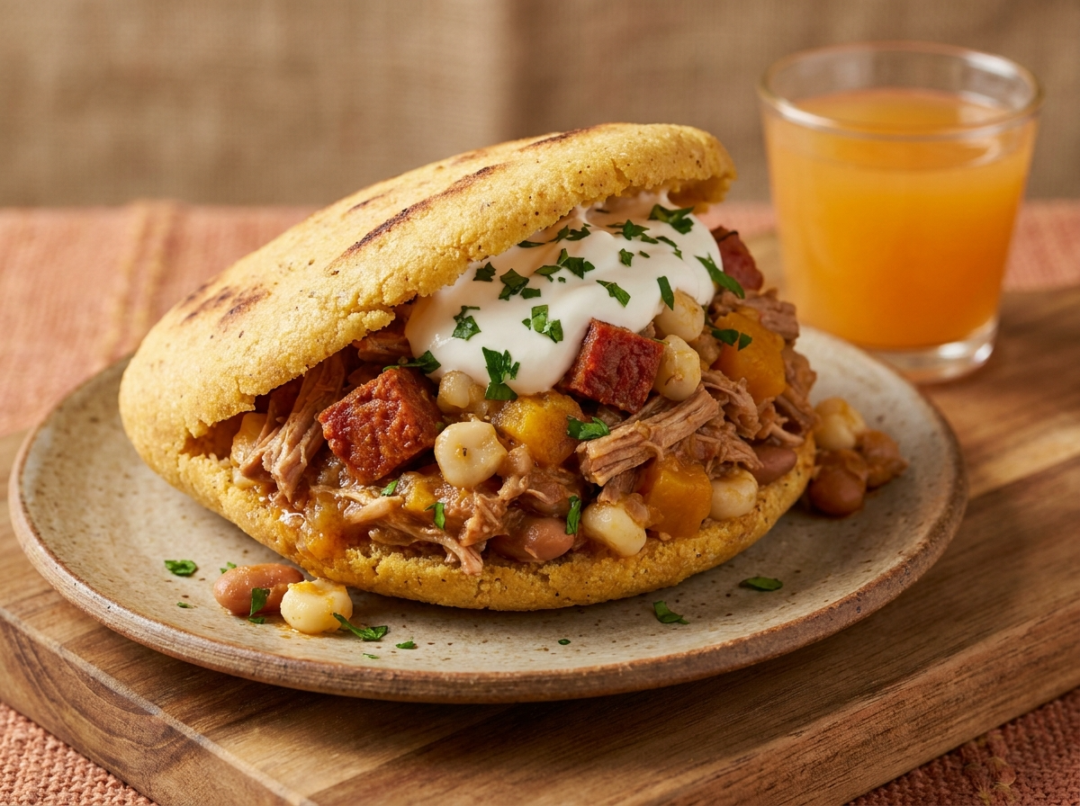 Arepa de Locro Criollo