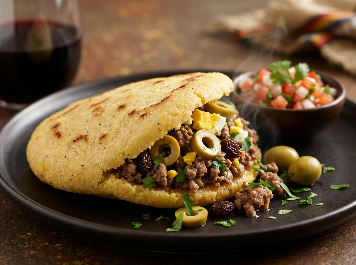 Arepa Mendocina: Fusión de Empanada y Arepa