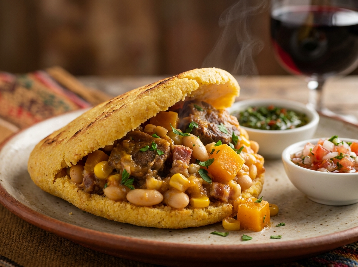 Arepa de Locro: Tradición Pampeana en un Bocado