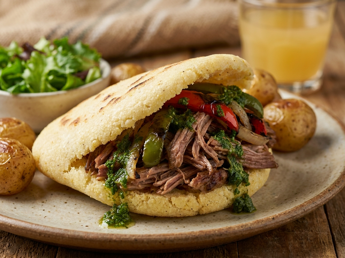 Arepa de Cordero Patagónico