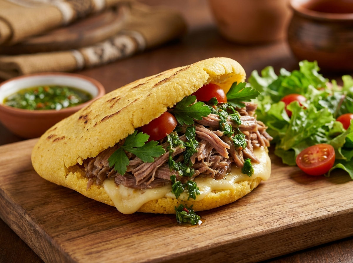 Arepa de Cordero Patagónico