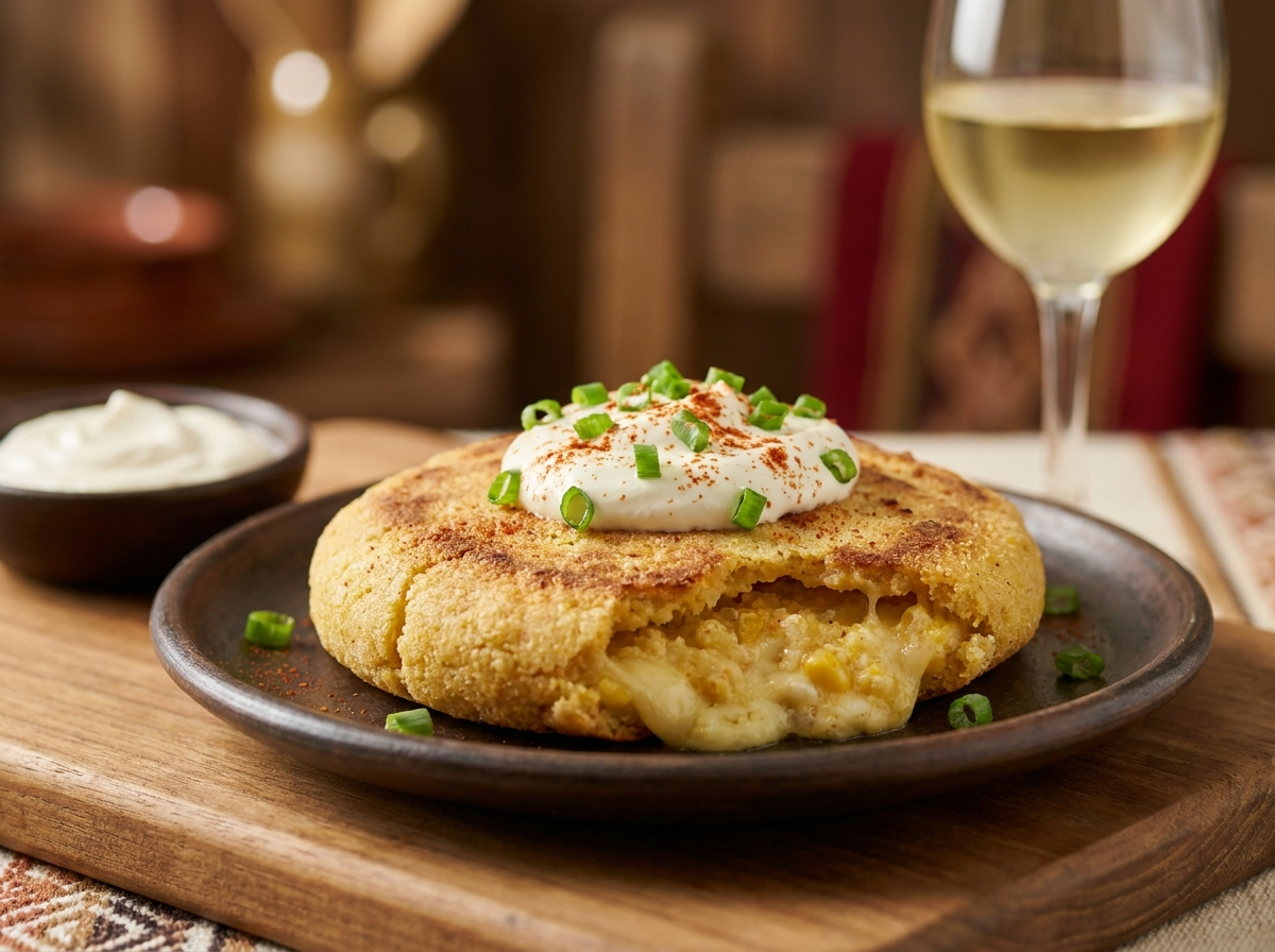 Arepa de Sopa de Queso Sunchales