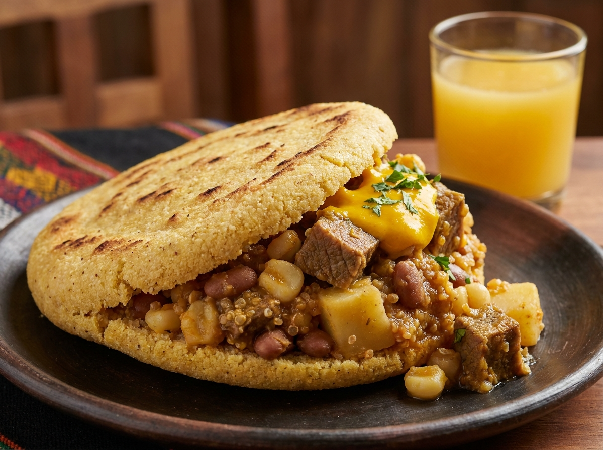 Arepa de Locro Andino