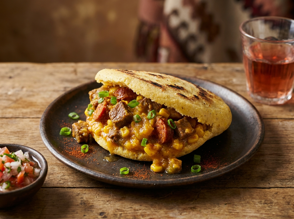 Arepa de Locro Cordobés
