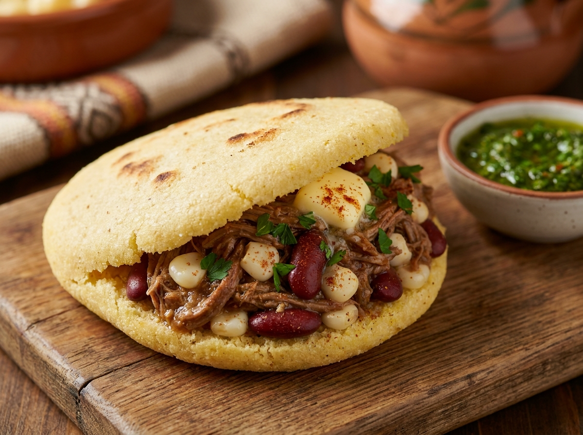 Arepa de Locro Estilo Uspallata