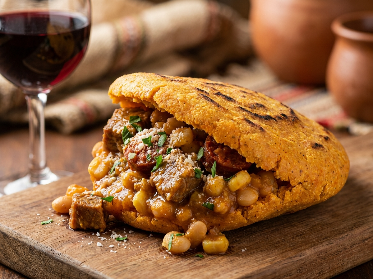Arepa de Locro Cordobés