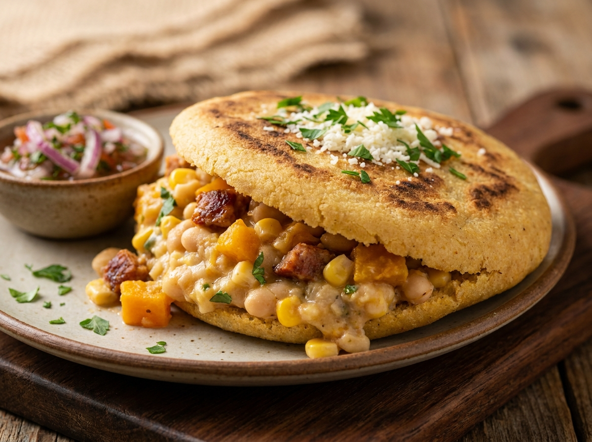 Arepa de Locro Relleno