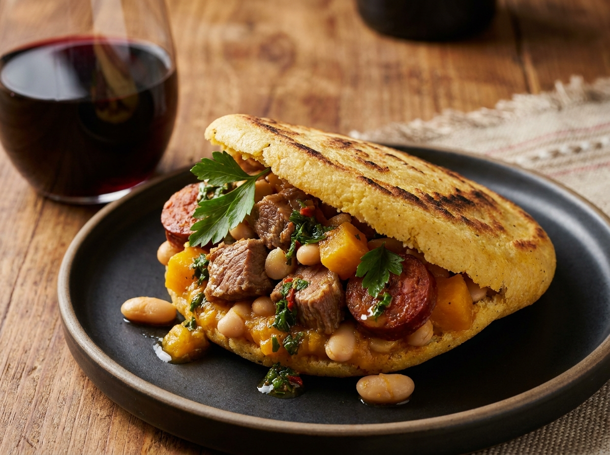 Arepa de Locro Criollo
