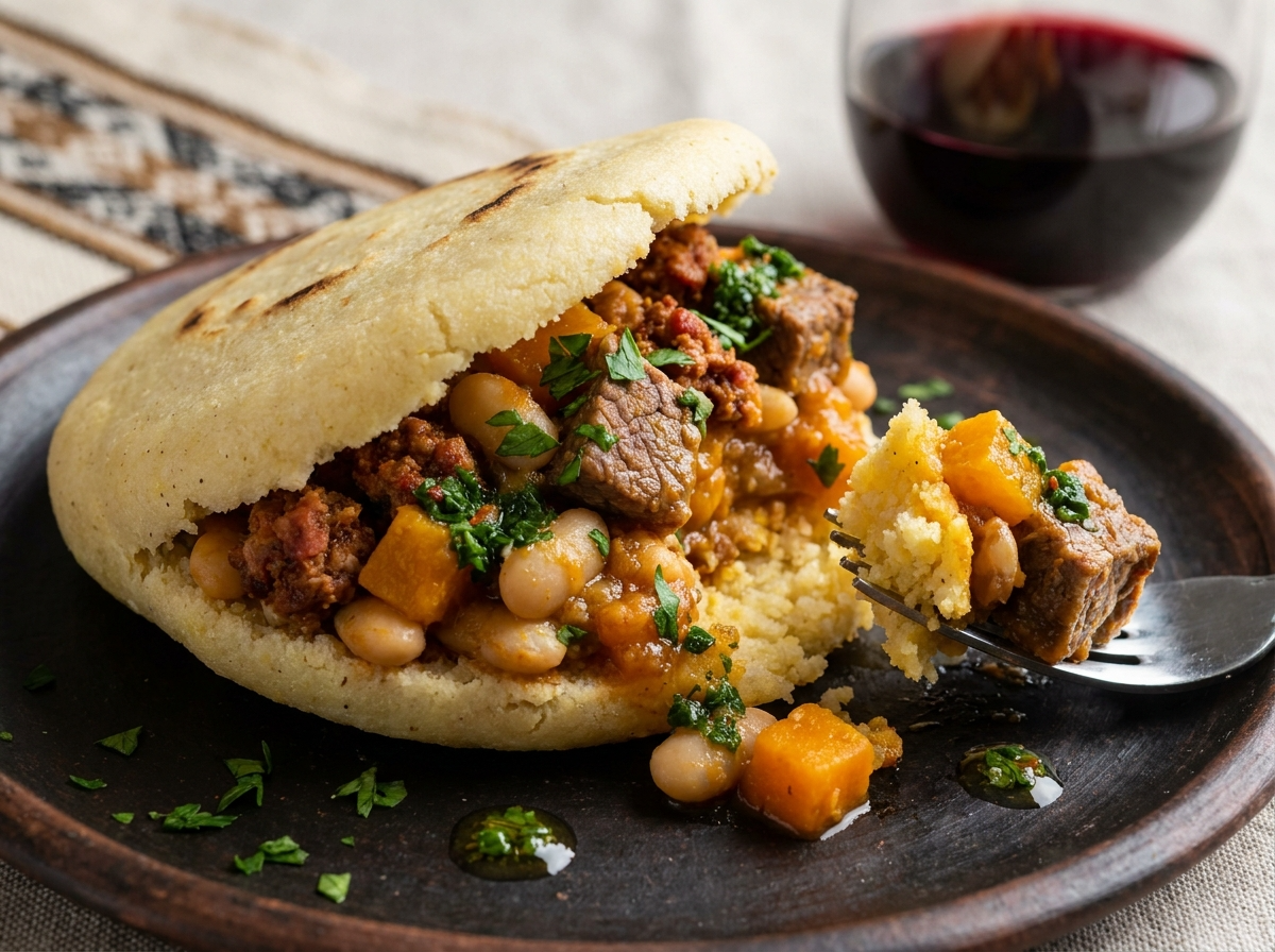Arepa de Locro Cordobés