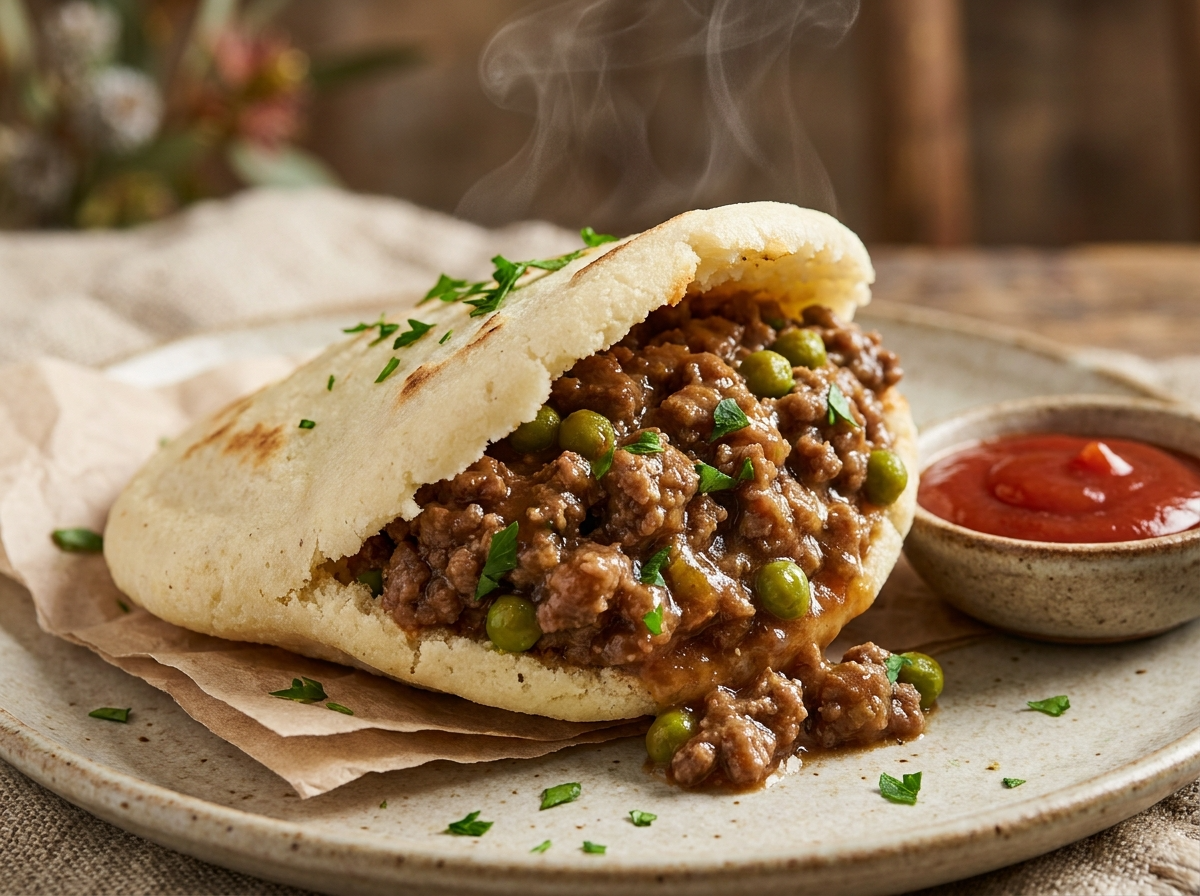 Aussie Meat Pie Arepa