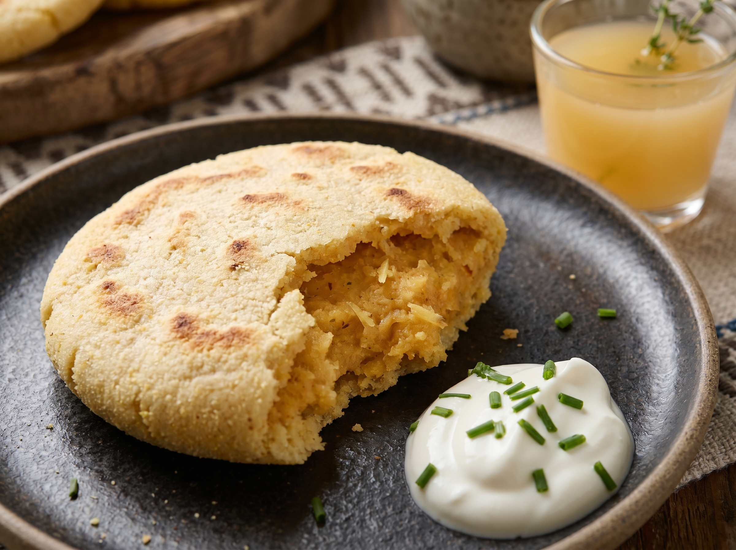 Arepa de Calabaza y Jengibre al Estilo de North Tamborine