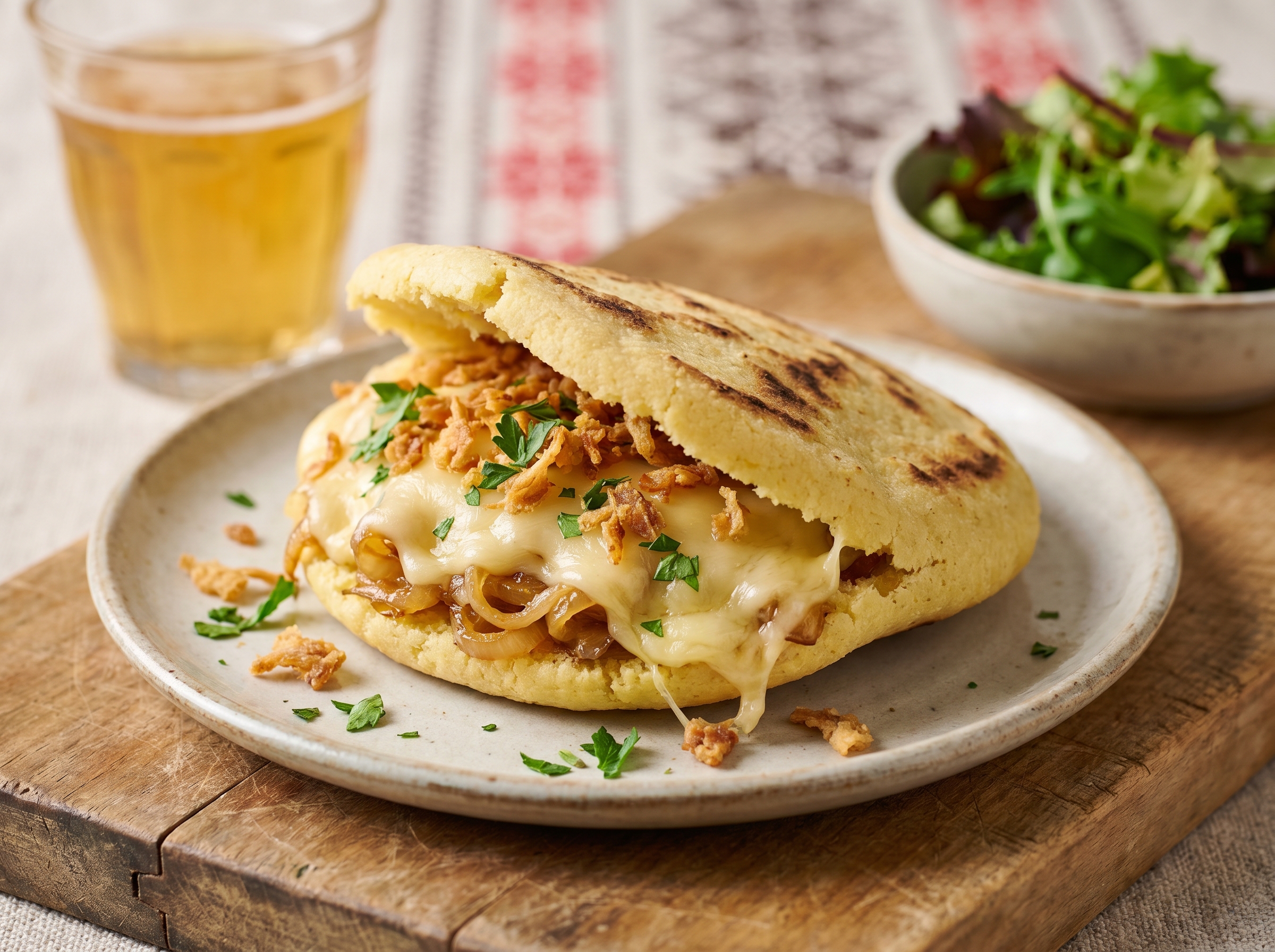 Arepa de Käsespätzle: Fusión Austriaca en Tu Mesa