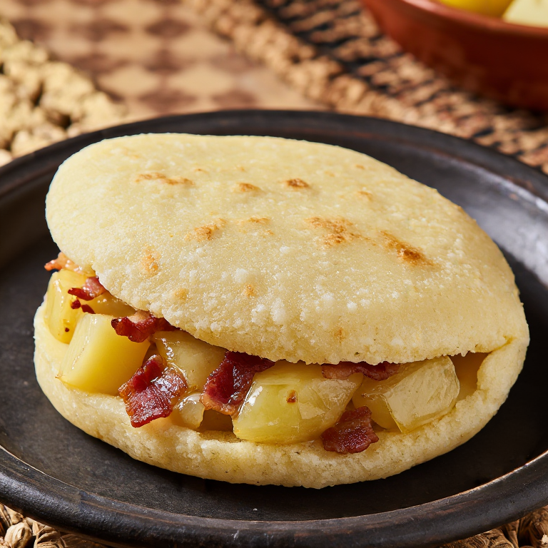 Arepa Tiroler Gröstl