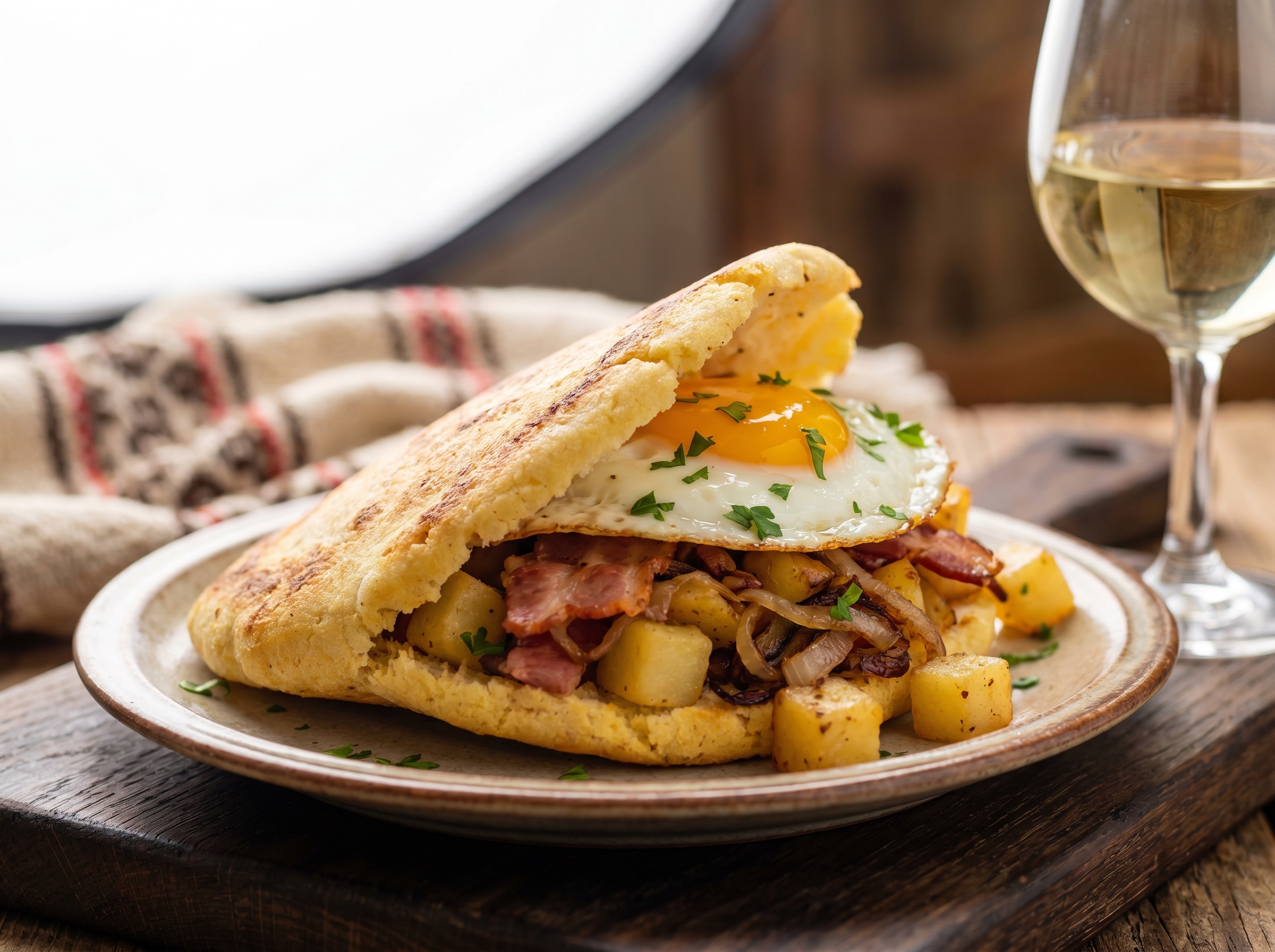 Arepa Tiroler Gröstl