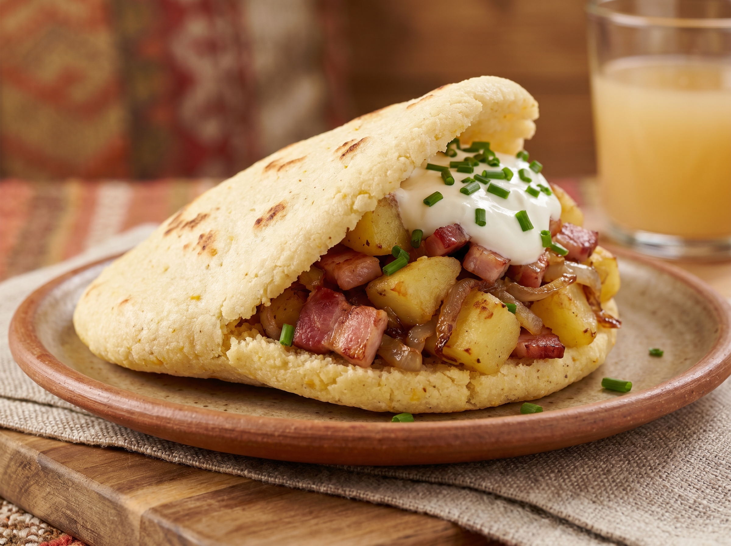 Arepa Tiroler Gröstl