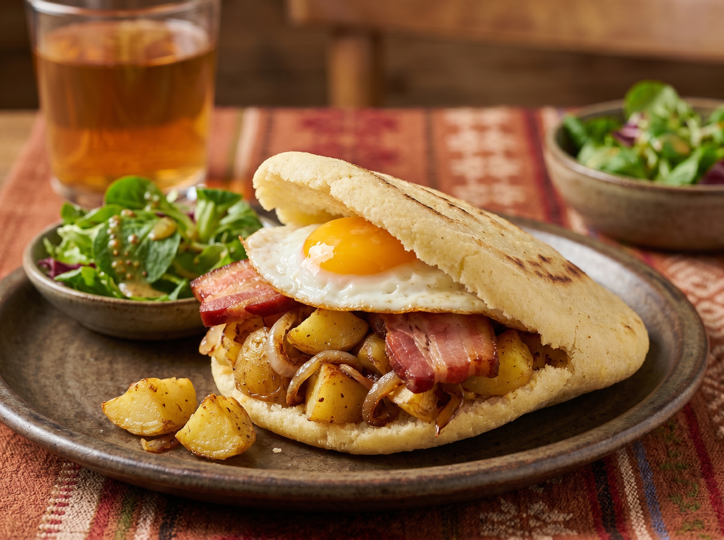 Arepa Tiroler Gröstl: La Fusión Andina-Alpina