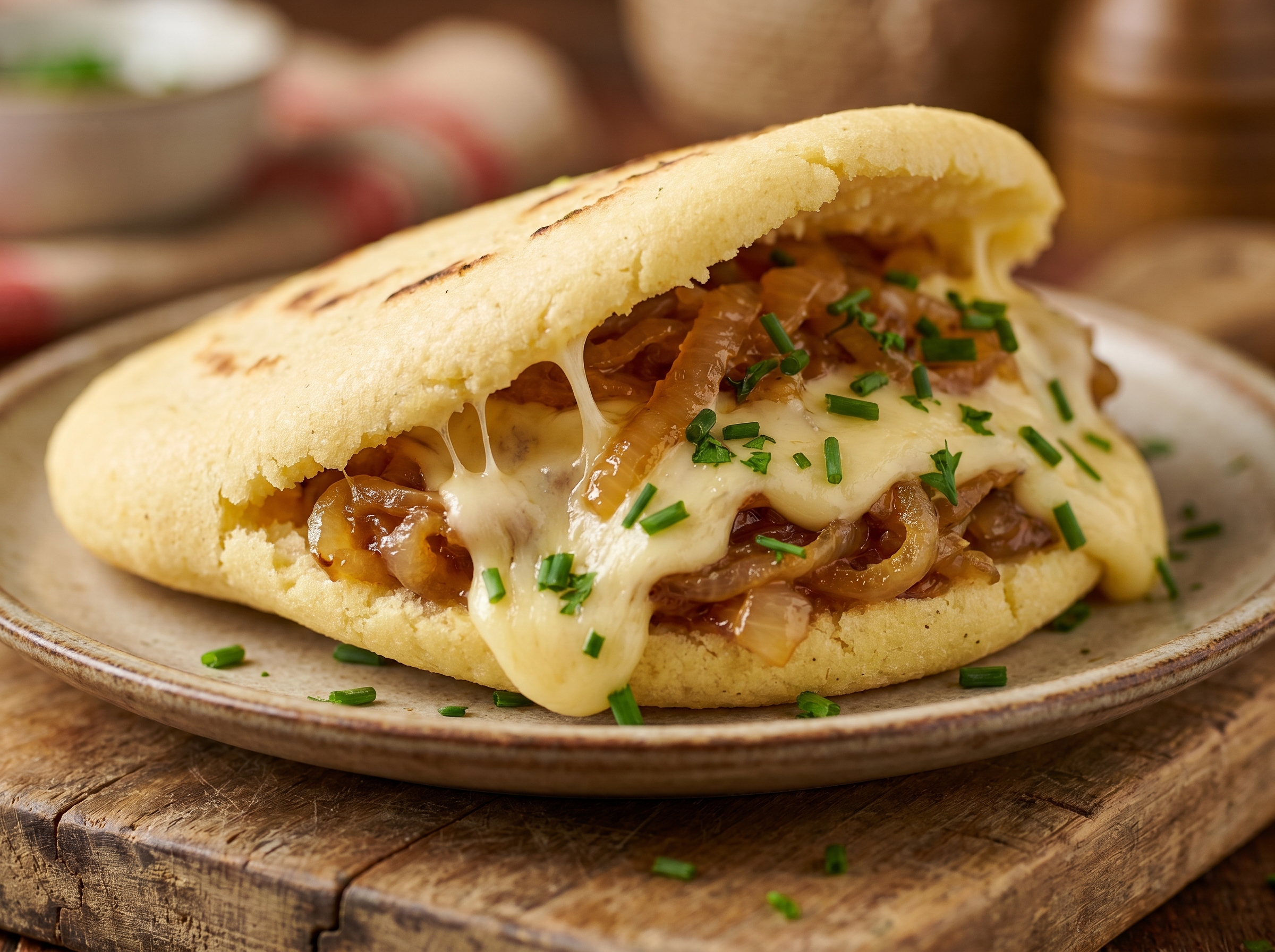 Arepa de Käsespätzle: Fusión Austriaca