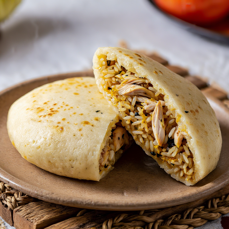Arepa Machboos: Fusión Bahrainí-Venezolana