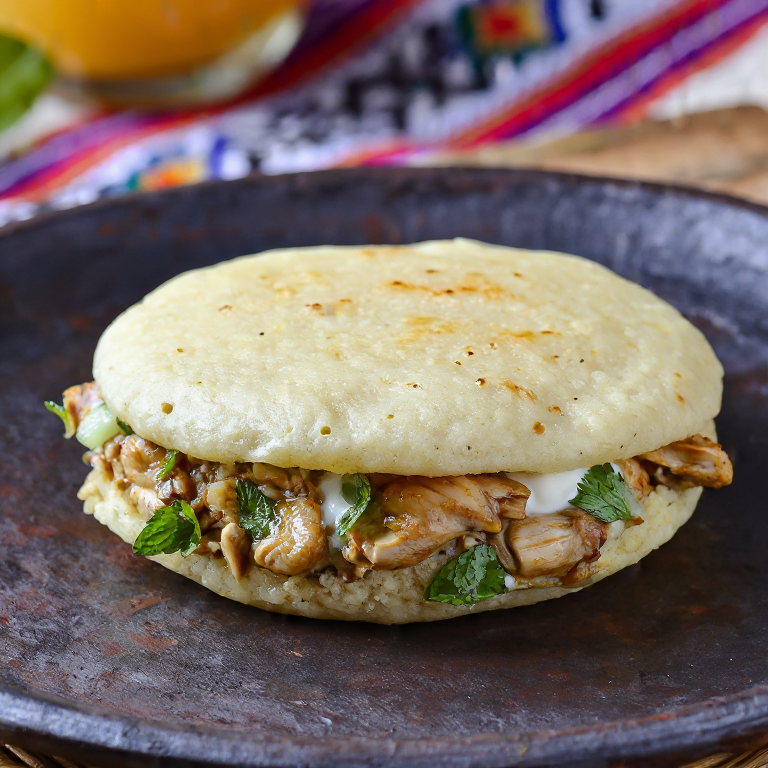Arepa de Machboos (Inspirada en Bahrain)